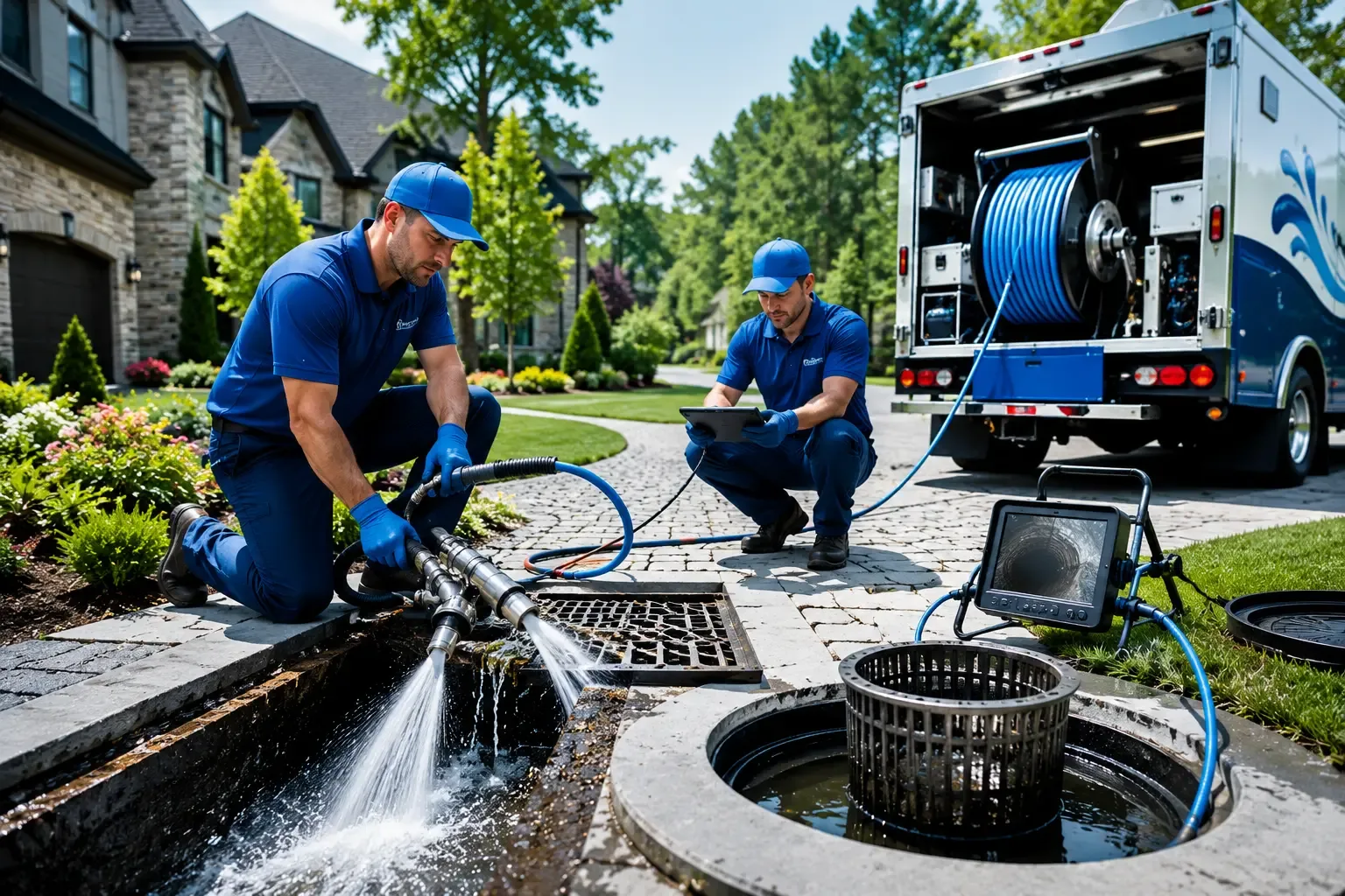 Local outdoor drain cleaning professionals in Blountville, TN